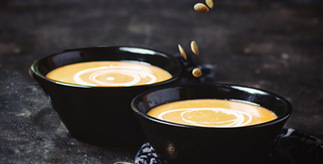 jump-in pumpkin soup